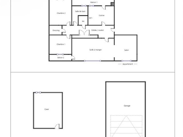 Vente Appartement 3 pièces 69.18 m2 Besançon