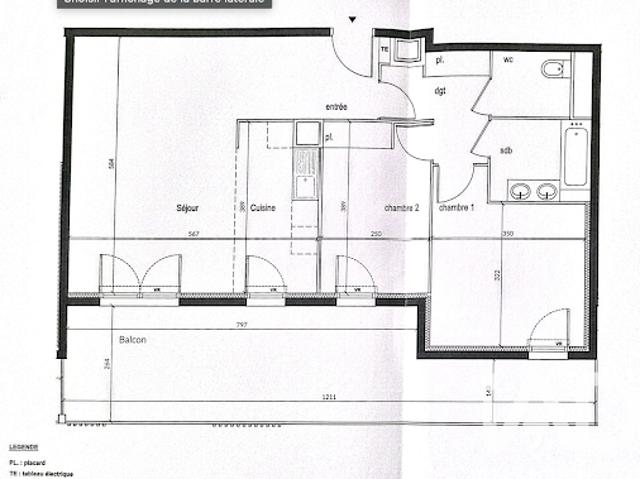 Vente Appartement 3 pièces 69 m2 Cergy