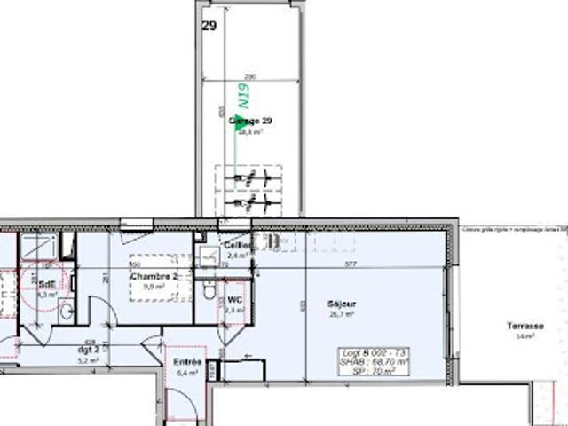 Vente Appartement 3 pièces 69 m2 Givrand