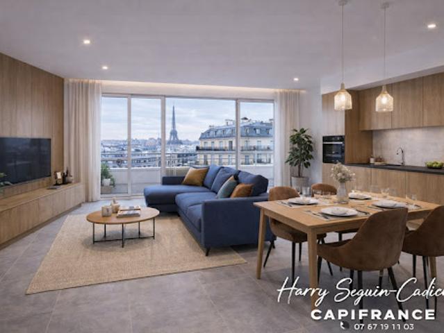 Vente Appartement 3 pièces 69 m2 Paris 14ème