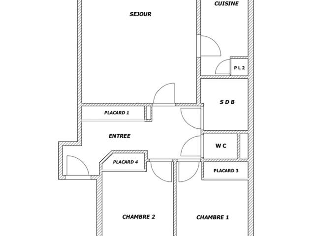 Vente Appartement 3 pièces 69m² Saint Laurent du Var