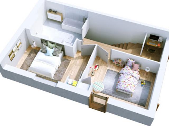 Vente Appartement 3 pièces 73 m2 La Rivière Enverse