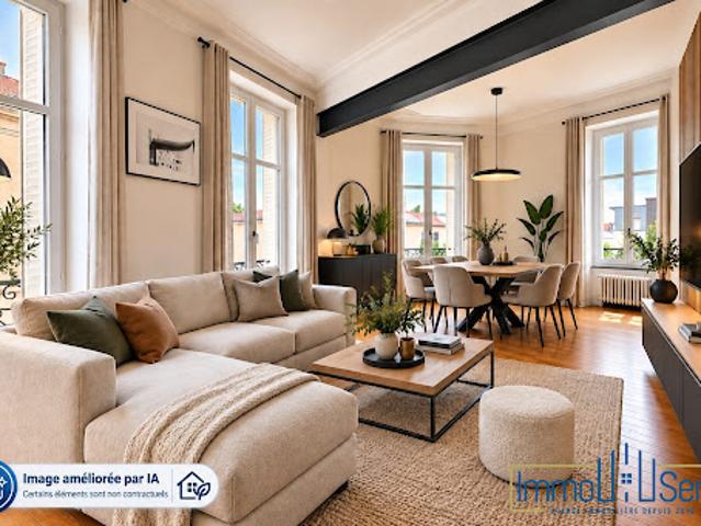 Vente Appartement 3 pièces 70.18 m2 Nancy