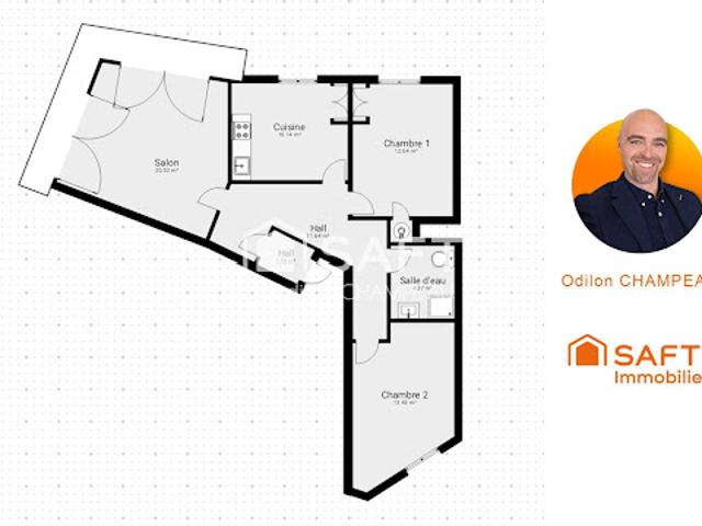 Vente Appartement 3 pièces 70 m2 Perpignan