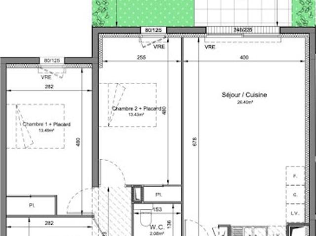 Vente Appartement 3 pièces 72.5 m2 Pornichet