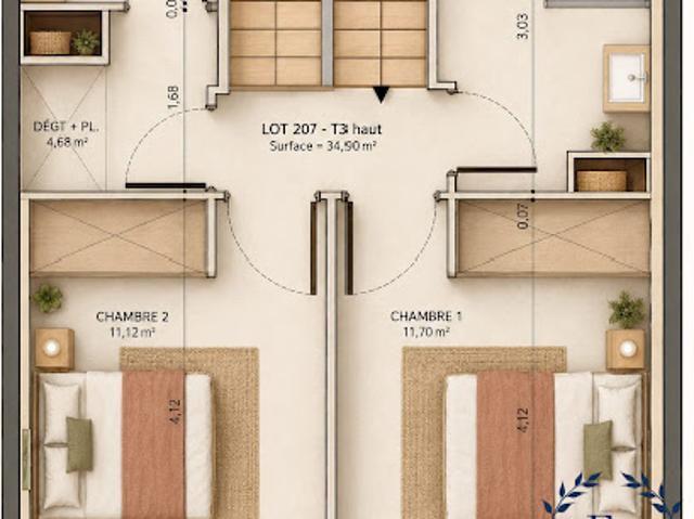 Vente Appartement 2 pièces 43.72 m2 Marseille 7ème