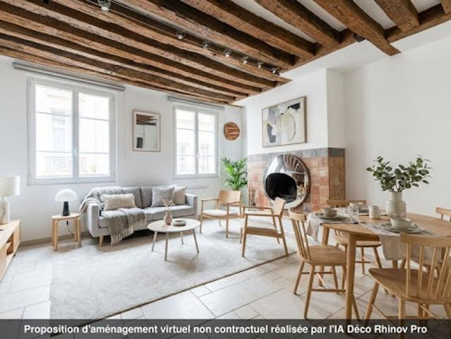 Vente Appartement 3 pièces 72 m2 Paris 3ème