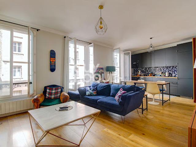 Vente Appartement 3 pièces 74 m2 Paris 9ème
