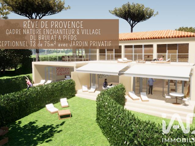 Vente Appartement 3 pièces 75 m2 Le Castellet