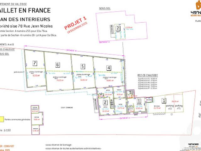 Vente Appartement 3 pièces 76.05 m2 Baillet en France