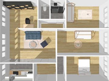 Vente Appartement 3 pièces 76 m2 Le Pré Saint Gervais