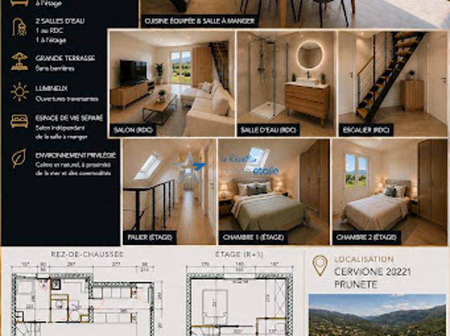 Vente Appartement 3 pièces 76.52 m2 Cervione