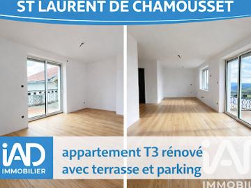 Vente Appartement 3 pièces 80 m2 Saint Laurent de Chamousset