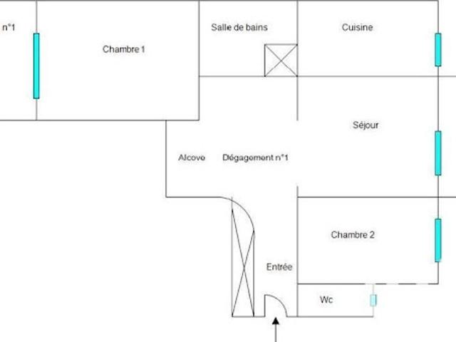 Vente Appartement 3 pièces 87 m2 Cannes
