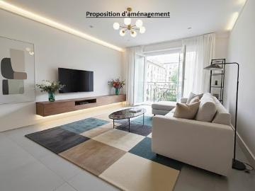 Auteuil Paris, Square Tolstoï - Cave, Balcon