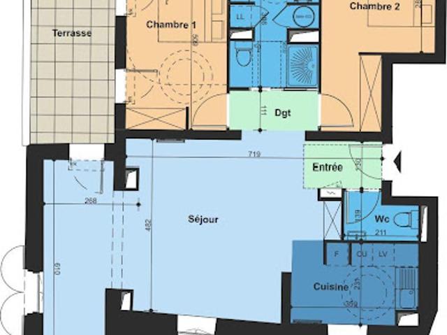 Vente Appartement 3 pièces 89 m2 Nimes