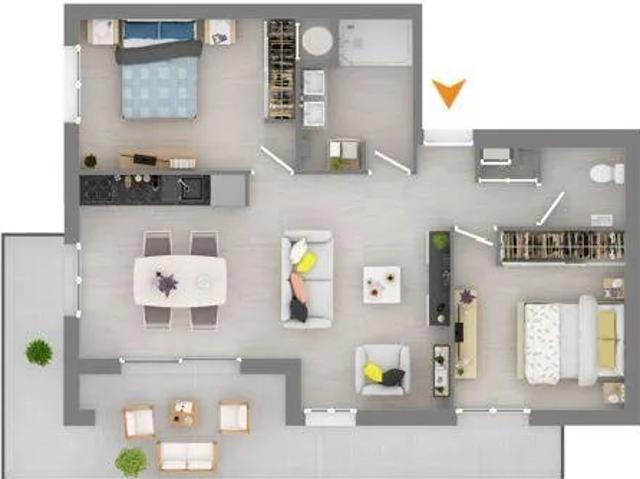 Vente Appartement 3 pièces