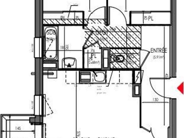 Vente Appartement 3 pièces