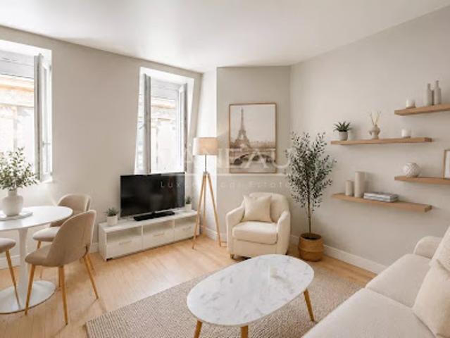 Vente Appartement 3 pièces 36.99 m2 Paris 16ème