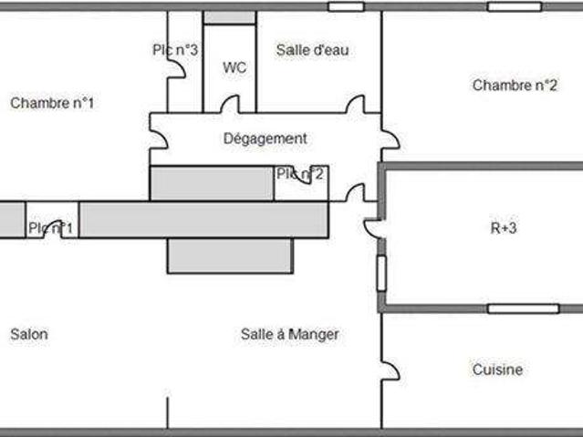 Vente appartement 3 pièces Angers Centre 49