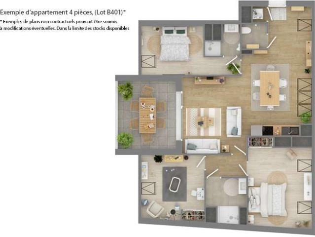 Vente appartement 3 pièces Chalonnes sur Loire 49