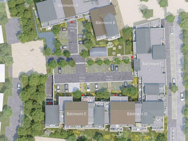 Vente appartement 3 pièces Mordelles 35