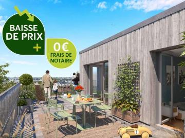 Vente appartement 3 pièces Nantes 44