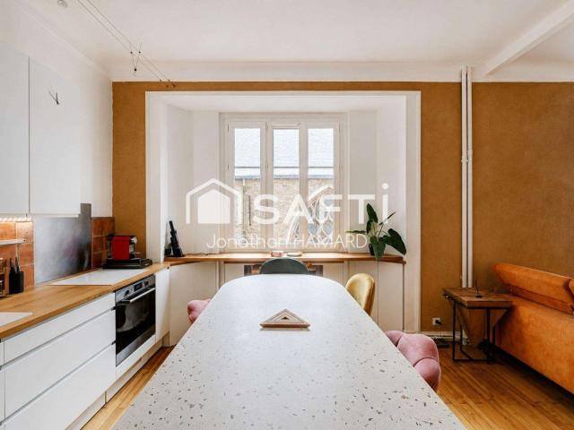 Vente appartement 3 pièces Nantes Centre Ville 44