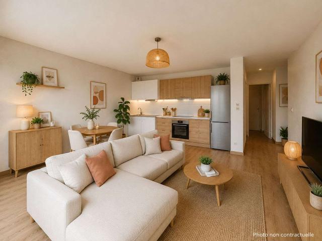 Vente appartement 3 pièces Nantes Chantenay Sainte Anne 44
