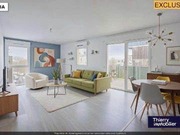 Vente appartement 3 pièces Nantes Beaujoire Saint Joseph 44