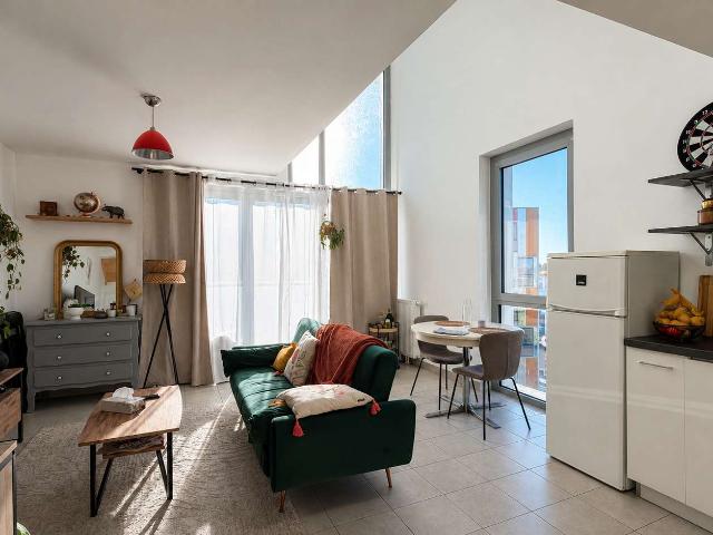 Vente appartement 3 pièces Nantes Gare Sud Malakoff 44