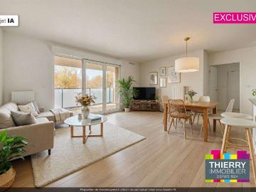 Vente appartement 3 pièces Nantes Éraudière Renaudière 44