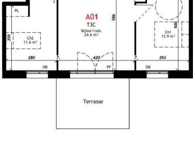 Vente appartement 3 pièces Nivillac 56