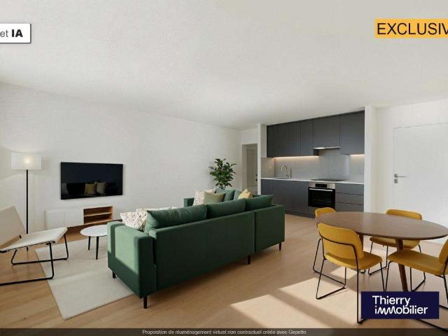 Vente appartement 3 pièces Pont Rousseau 44