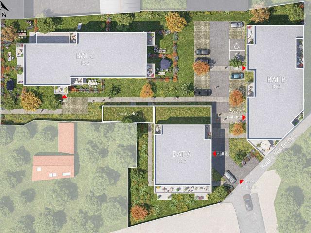 Vente appartement 3 pièces Rezé 44