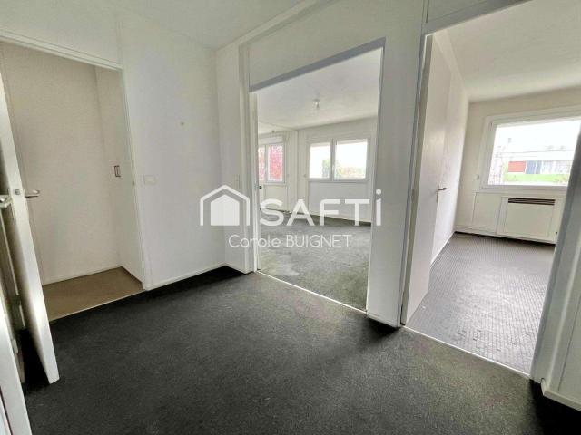 Vente appartement 3 pièces Rouen Vieux Sapins Mont Gargan 76