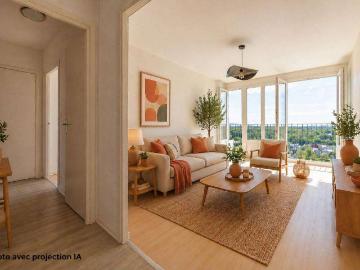 Vente appartement 3 pièces Saint Herblain Nord Sillon Thébaudières 44