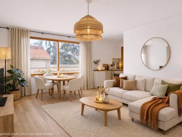 Vente appartement T3 grande loggia calme