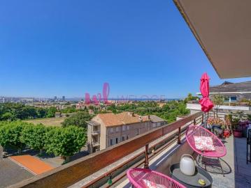 Vente appartement T4 dernier étage grande terrasse vue mer et garage