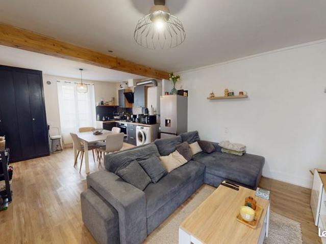 Vente | Appartement + Jardin + Garage| 2p | 1ch | 42.53 m² | Souppes sur Loing | Expo Nord/Ouest/Sud