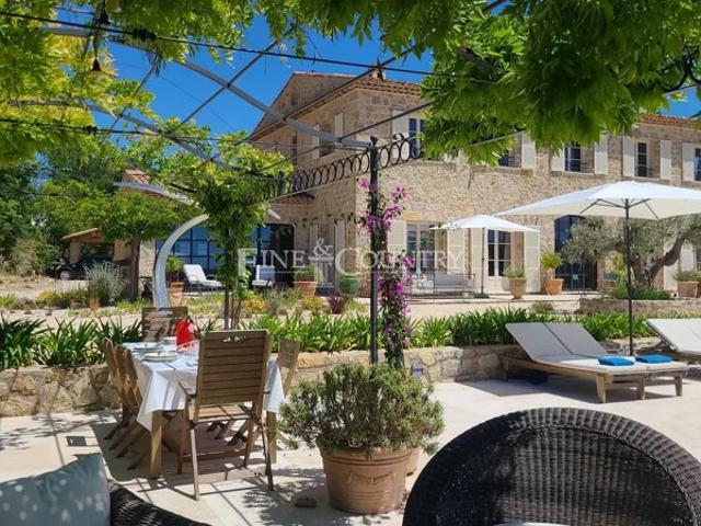 Vente Bastide Tourrettes Vue Panoramique