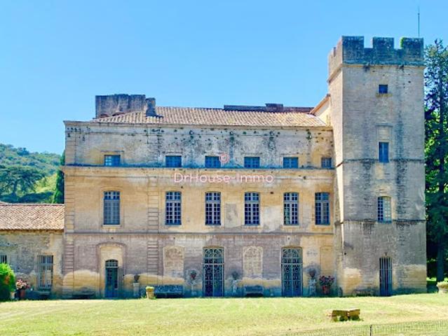 Vente Château 23 pièces 1600 m2 Vers Pont du Gard