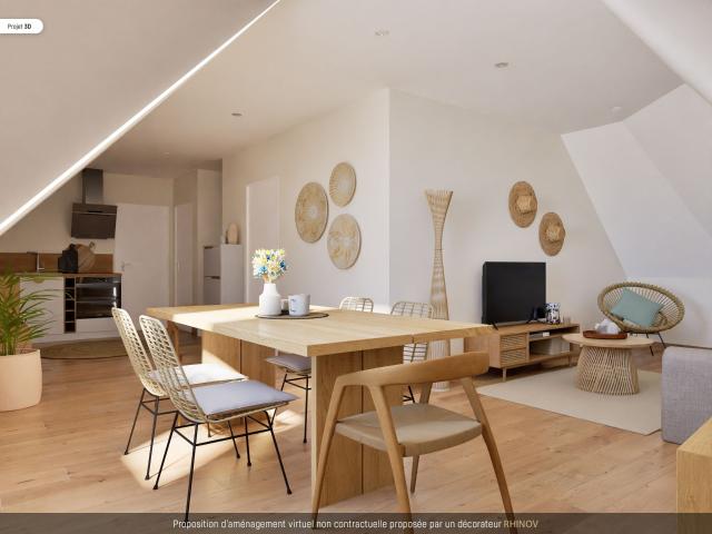 VENTE d'un appartement Lot 5 F3 de 58.46m2 à CAYEUX SUR MER