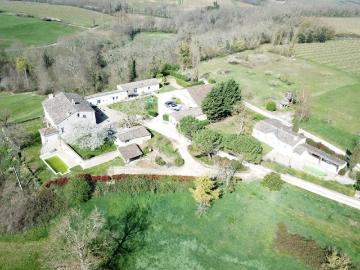 Vente d'un trés beau domaine Touristique en Gironde avec chambres d'hôtes et Gîte