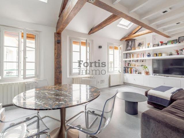 Vente Duplex 3 pièces 66.93 m2 Paris 3ème