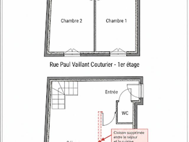 Vente Duplex Alfortville