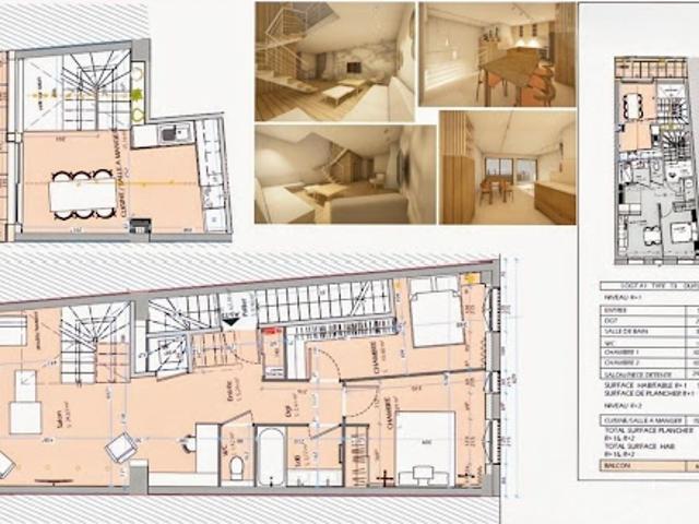 Vente Duplex 3 pièces 73 m2 Valence