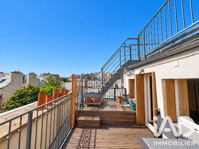 Vente Duplex 2 pièces 20 m2 Paris 6ème