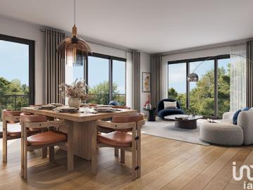 Vente Duplex 4 pièces 105 m2 Châteauneuf Grasse