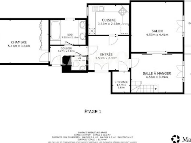 Vente Duplex 4 pièces 102 m2 Marseille 8ème